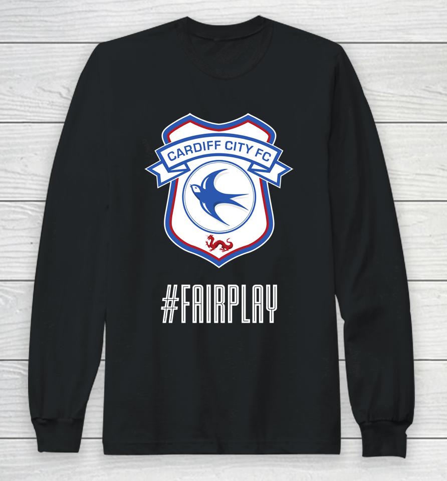 Cardiff City Fc Fair Play Long Sleeve T-Shirt