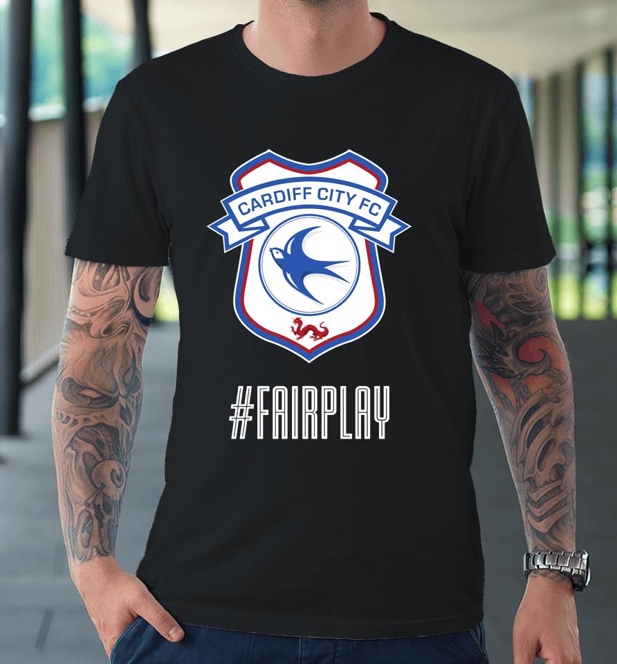Cardiff City Fc Fair Play Premium T-Shirt