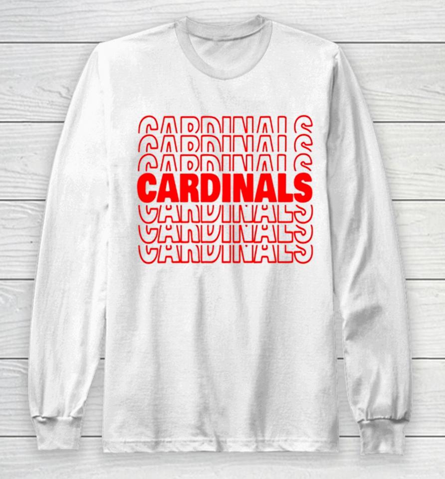 Cardinals Arizona Football 2024 Long Sleeve T-Shirt