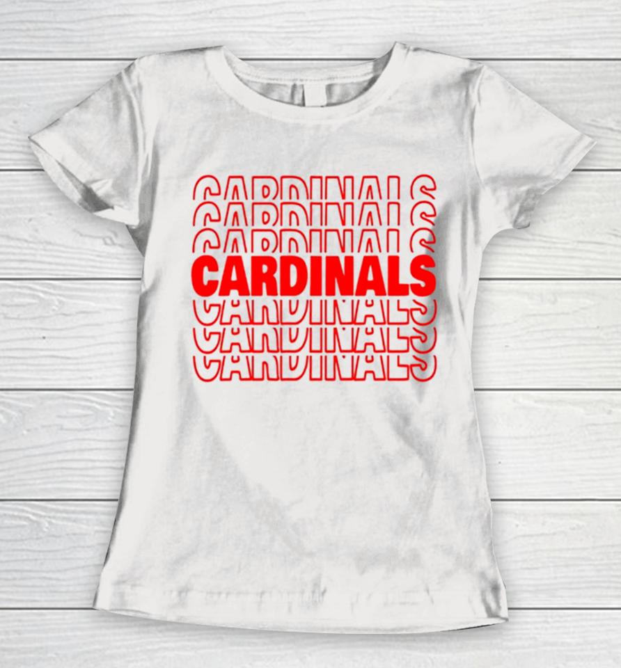 Cardinals Arizona Football 2024 Women T-Shirt