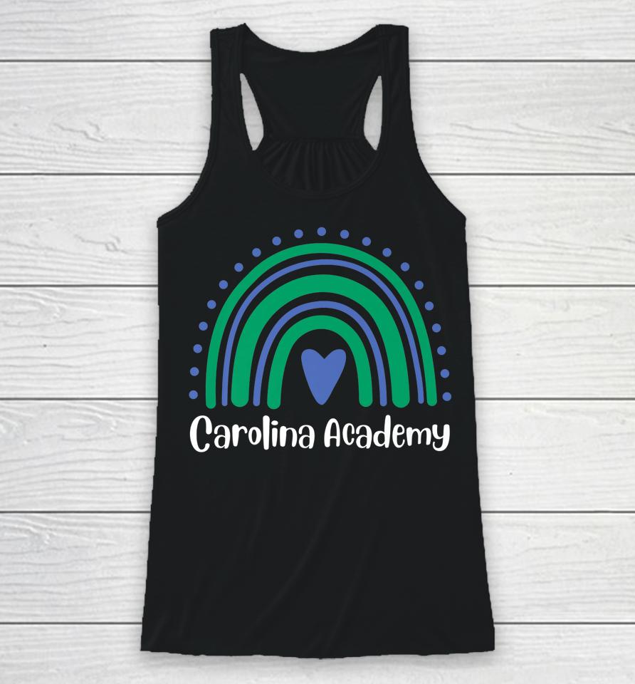 Carolina Academy Rainbow Racerback Tank