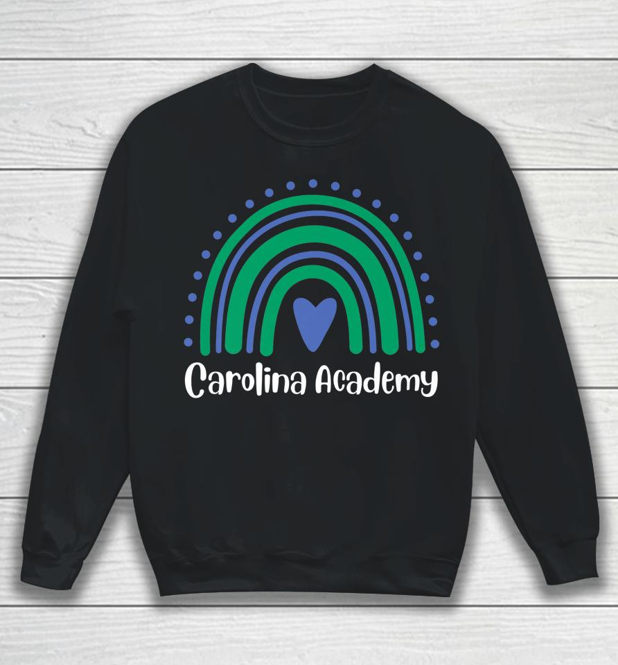 Carolina Academy Rainbow Sweatshirt