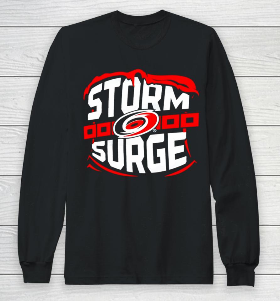 Carolina Hurricanes Storm Surge Long Sleeve T-Shirt