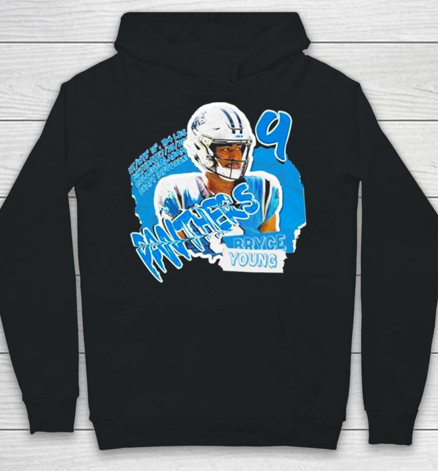 Carolina Panthers Bryce Young Football Paper Hoodie