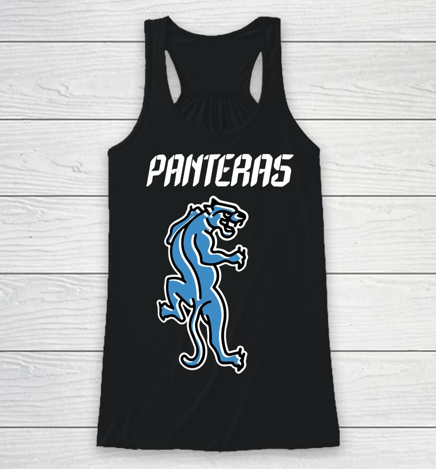 Carolina Panthers Fanatics Branded Nfl Por La Cultura Panteras Racerback Tank