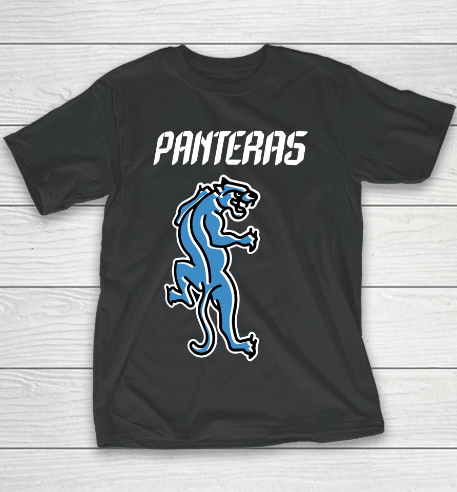 Carolina Panthers Fanatics Branded Nfl Por La Cultura Panteras Youth T-Shirt