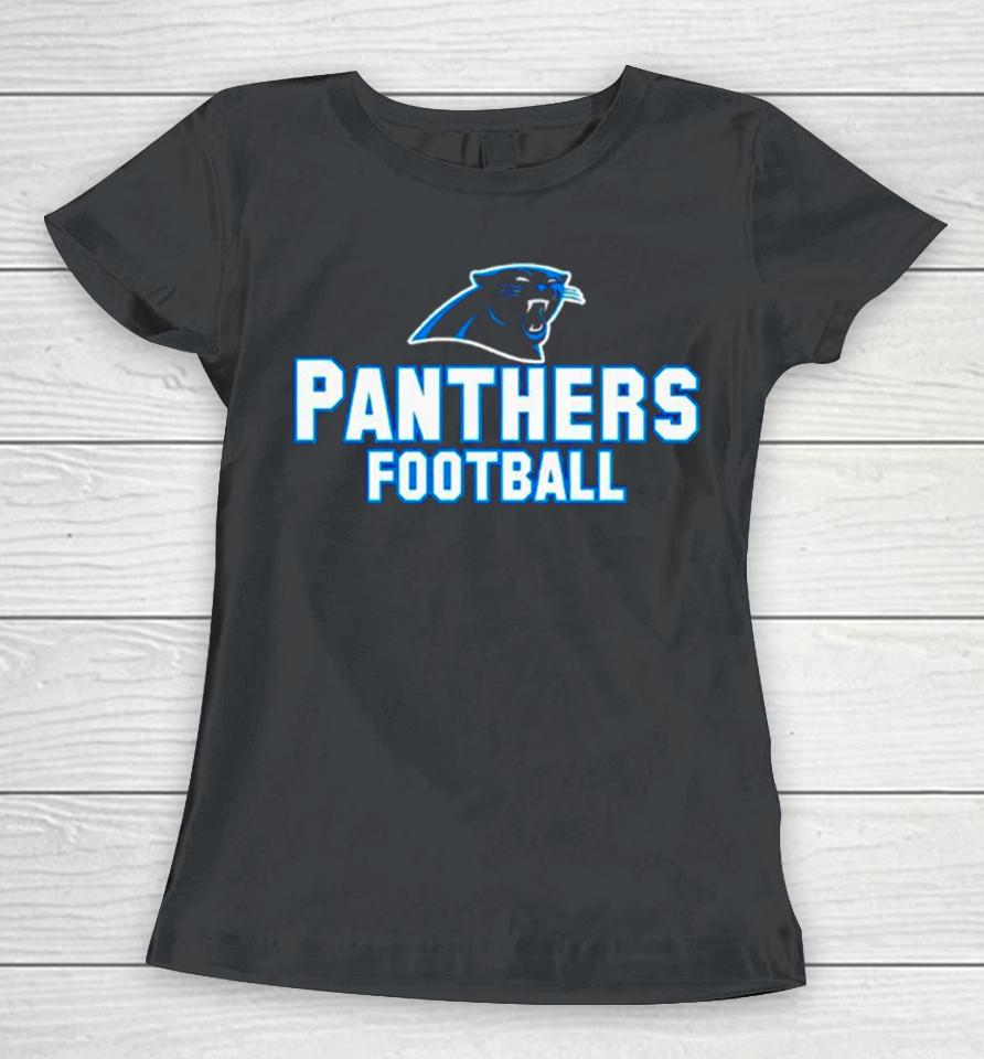 Carolina Panthers Football Logo 2024 Nfl Women T-Shirt