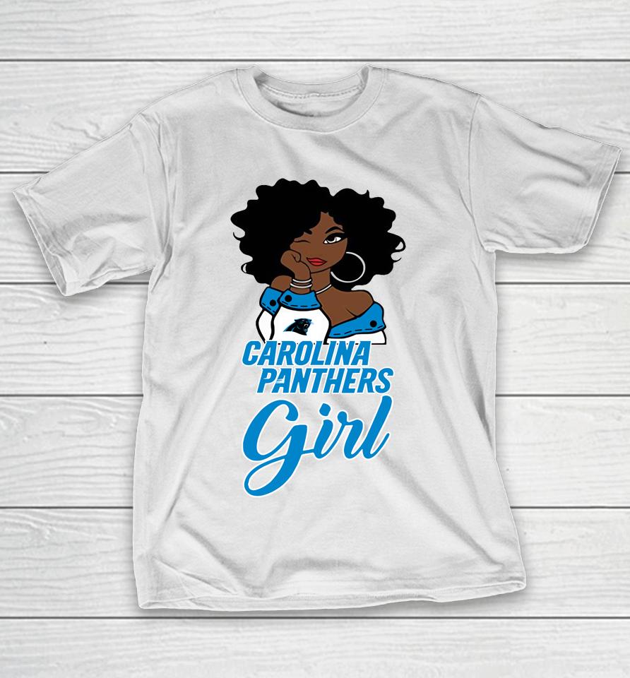 Carolina Panthers Girl Nfl T-Shirt