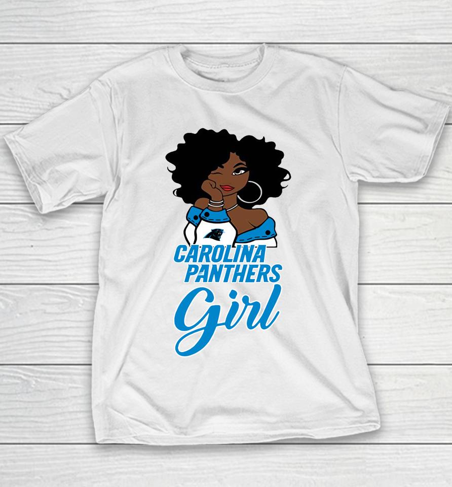 Carolina Panthers Girl Nfl Youth T-Shirt