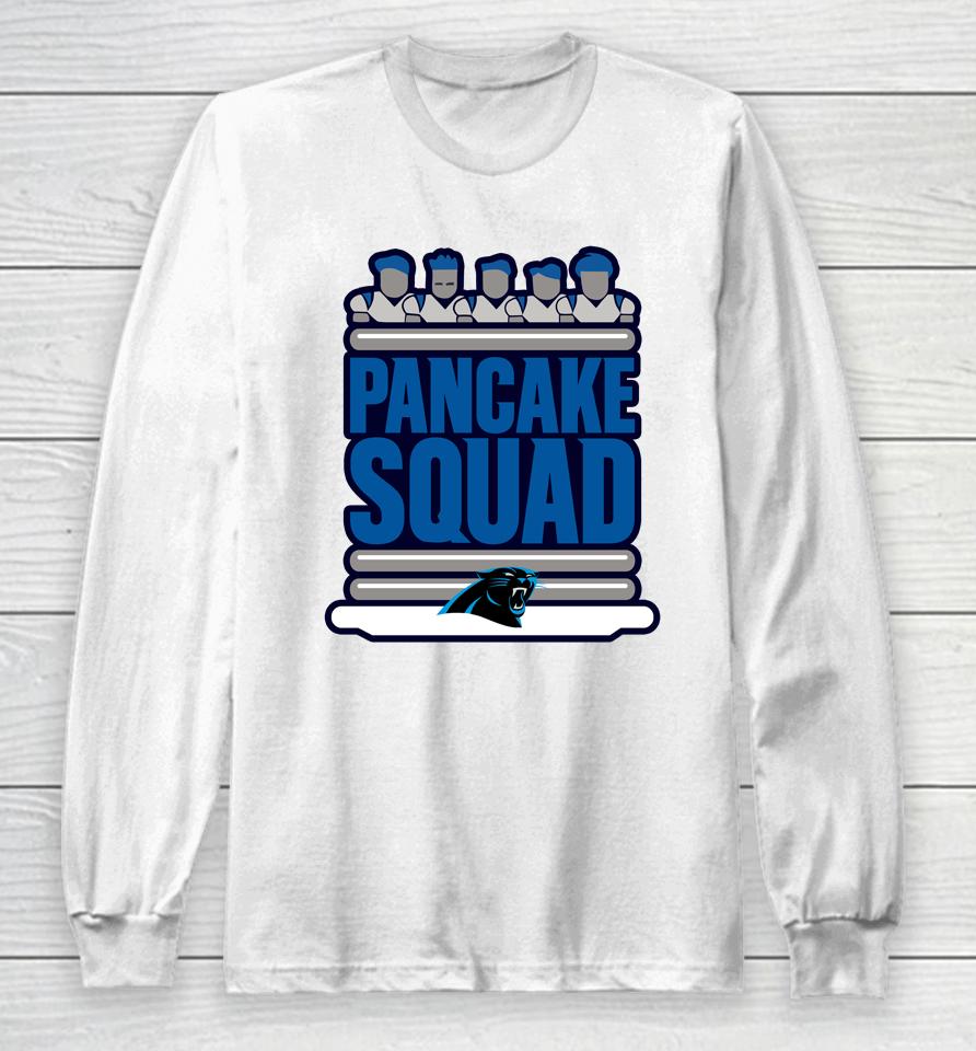 Carolina Panthers Keep Pounding Pancake Squad Long Sleeve T-Shirt