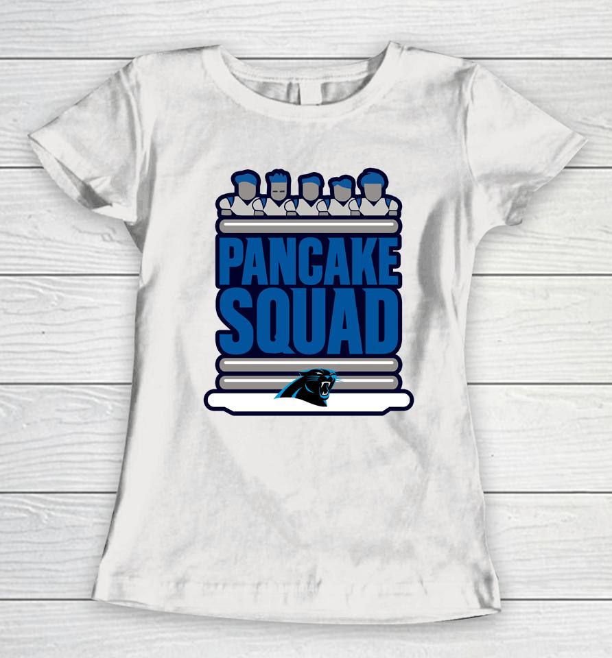 Carolina Panthers Keep Pounding Pancake Squad Women T-Shirt
