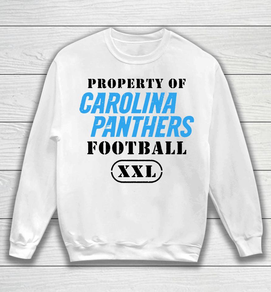 Carolina Panthers Nfl Pro Line By Fanatics Branded True Classics Tri-Blend Nickname Throwback 2023 Sweatshirt
