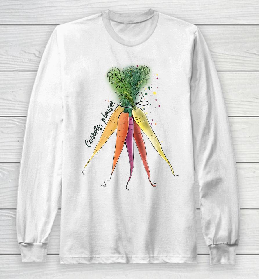 Carrots For Easter Bunny Long Sleeve T-Shirt