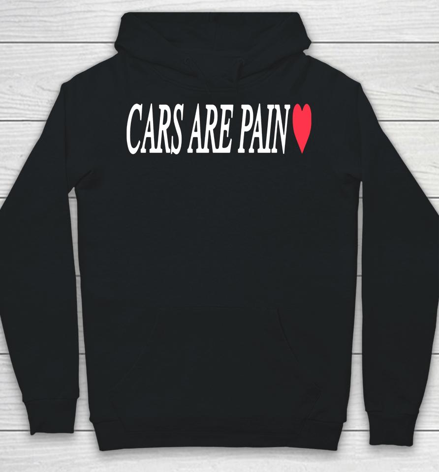 Cars Are Pain Donut Media Hoodie