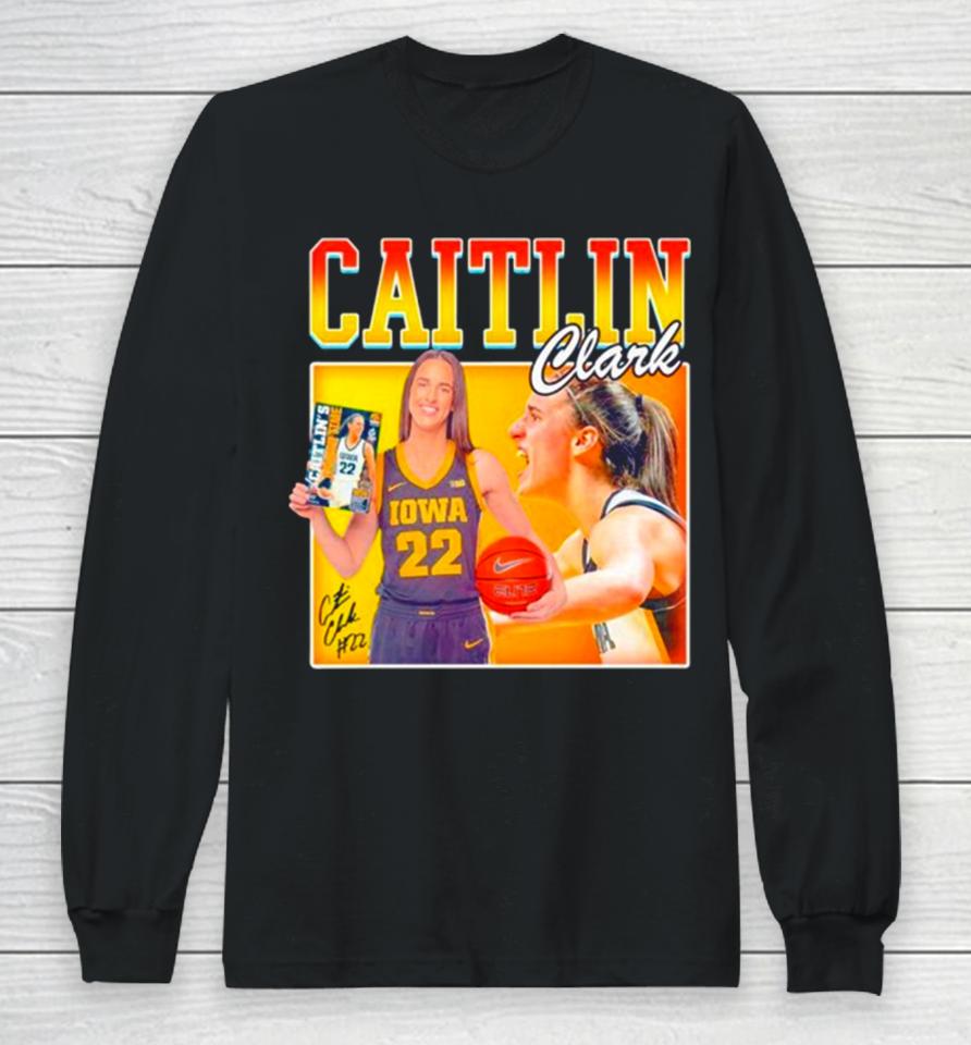 Cartlin Clark Iowa Hawkeyes Ncaa Basketball Player Long Sleeve T-Shirt