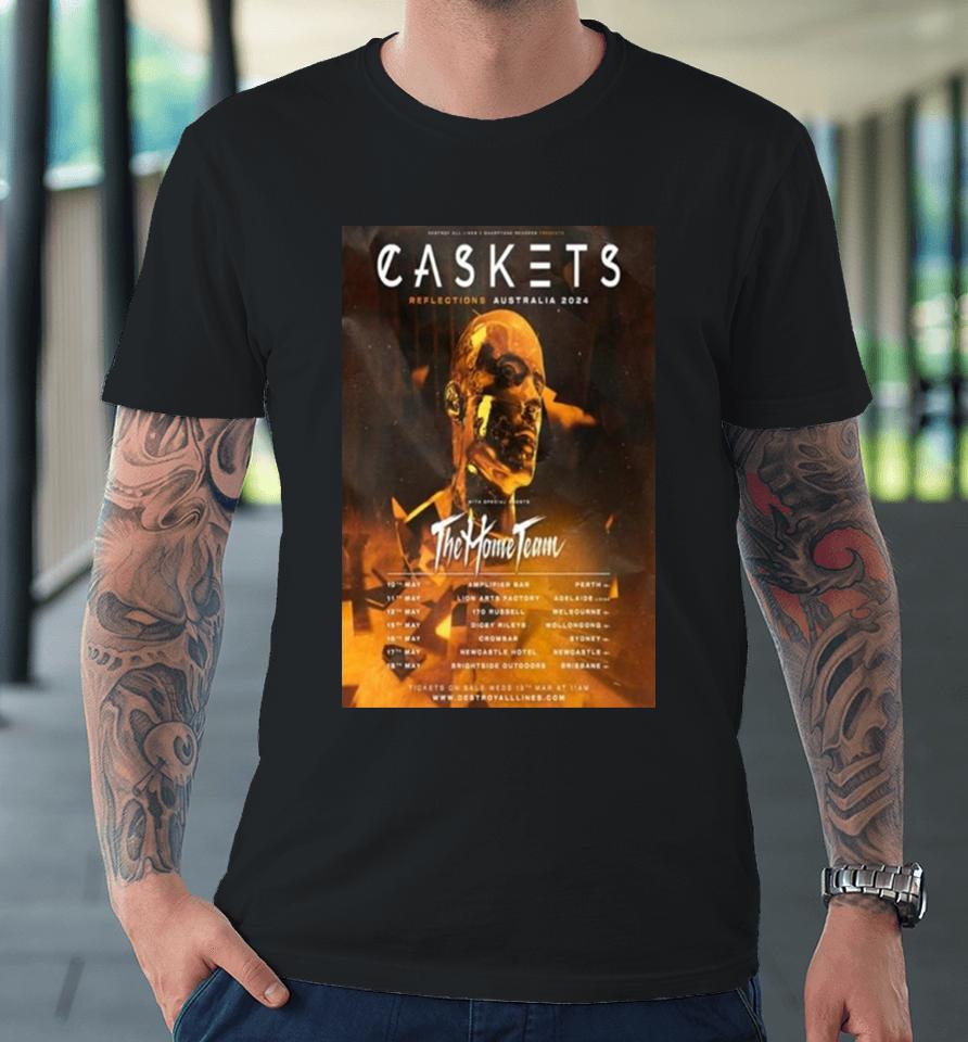 Caskets Reflections Australia 2024 Premium T-Shirt