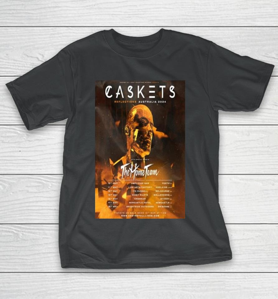 Caskets Reflections Australia 2024 T-Shirt