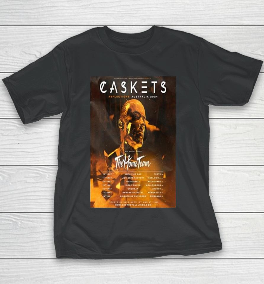 Caskets Reflections Australia 2024 Youth T-Shirt