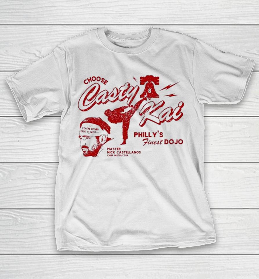 Casty Kai Philly’s Finest Dojo Nick Castellanos T-Shirt