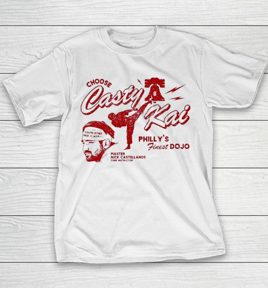 Casty Kai Philly’s Finest Dojo Nick Castellanos Youth T-Shirt