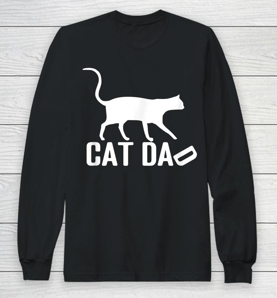 Cat Dad Father’s Day Long Sleeve T-Shirt