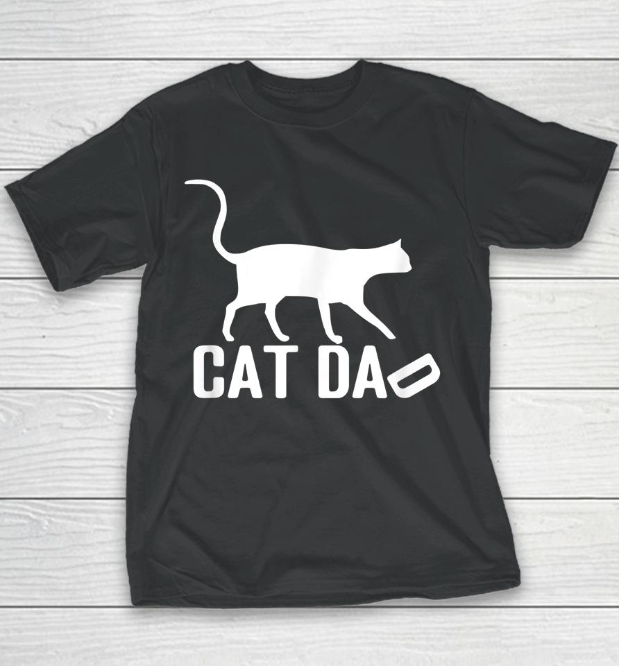 Cat Dad Father’s Day Youth T-Shirt