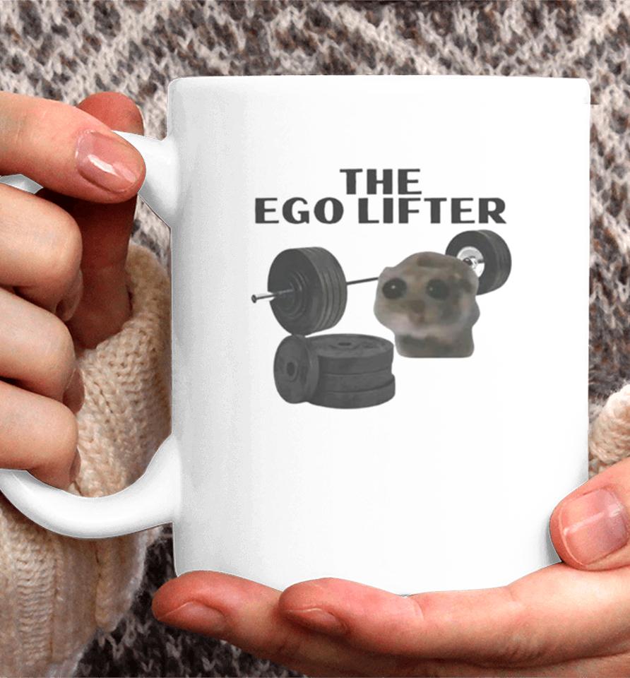 Cat Fitness The Ego Lifter Funny Coffee Mug