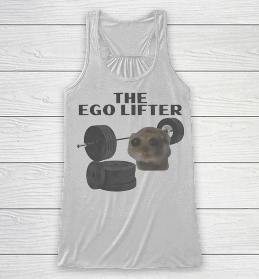 Cat Fitness The Ego Lifter Funny Racerback Tank