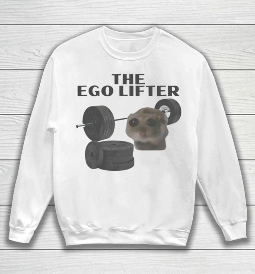 Cat Fitness The Ego Lifter Funny Sweatshirt