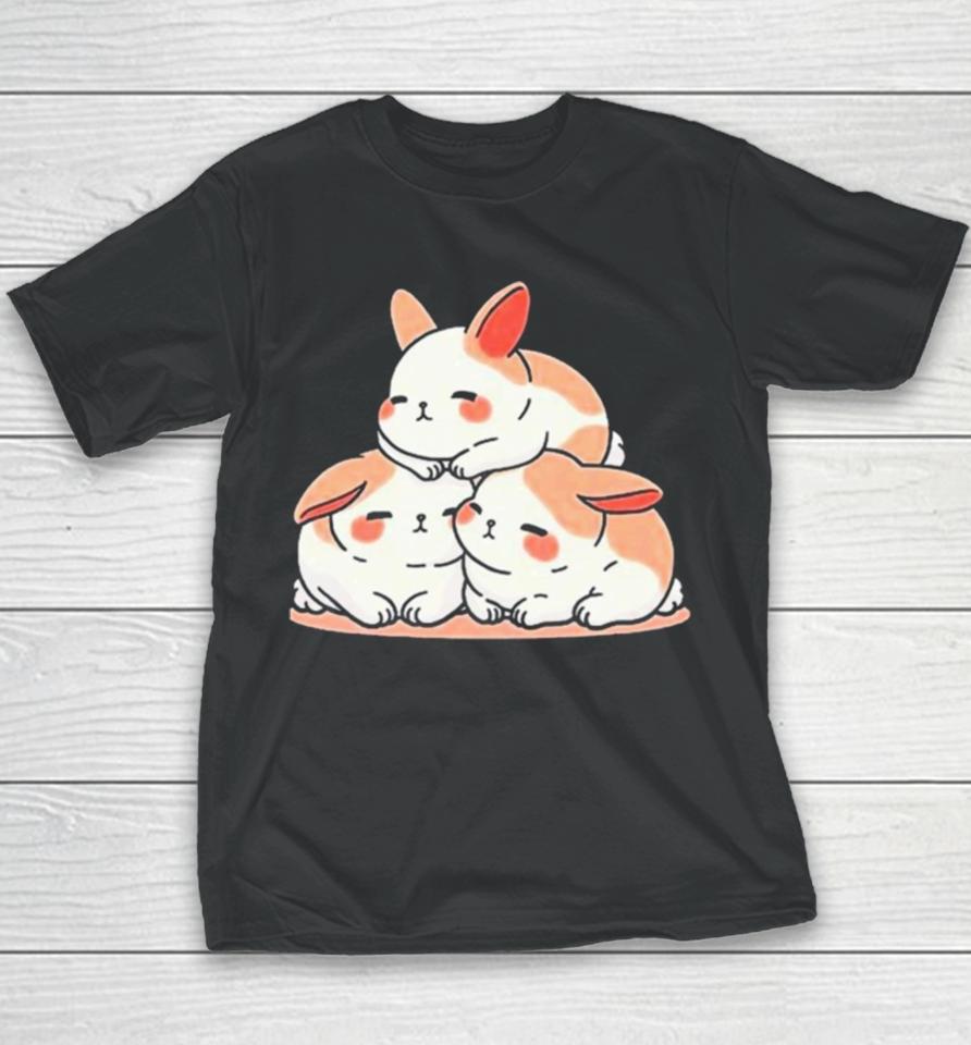 Cat Fluffy Trio Youth T-Shirt