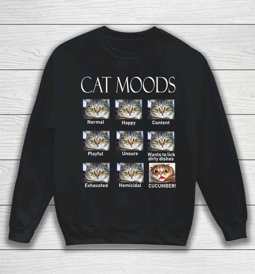 Cat Moods Sweatshirt