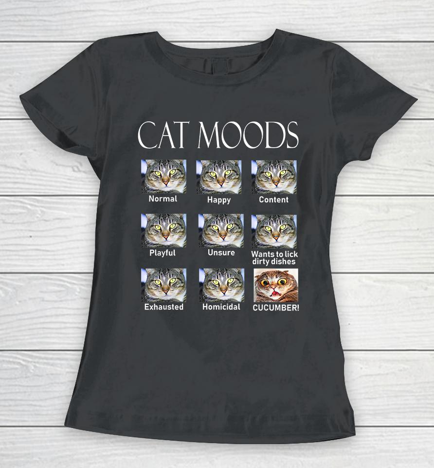 Cat Moods Women T-Shirt