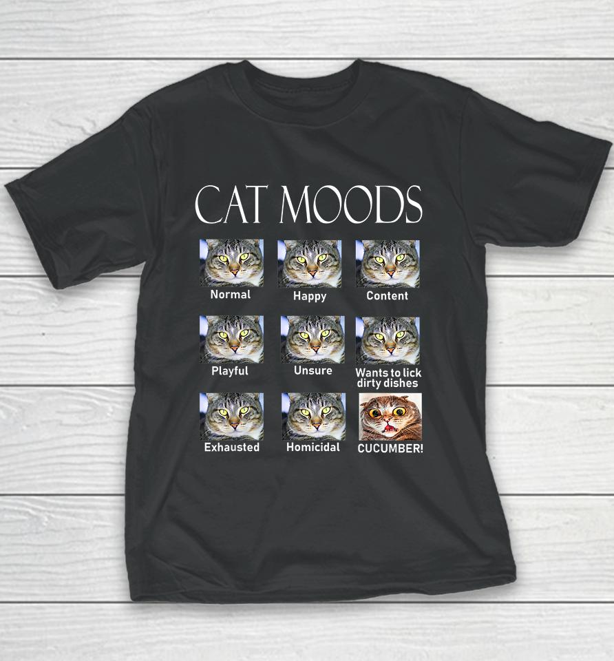 Cat Moods Youth T-Shirt