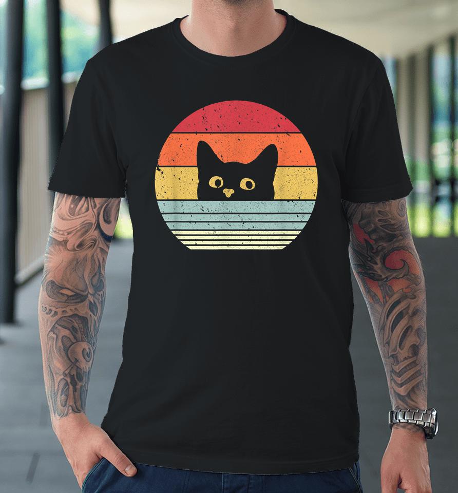 Cat Retro Premium T-Shirt