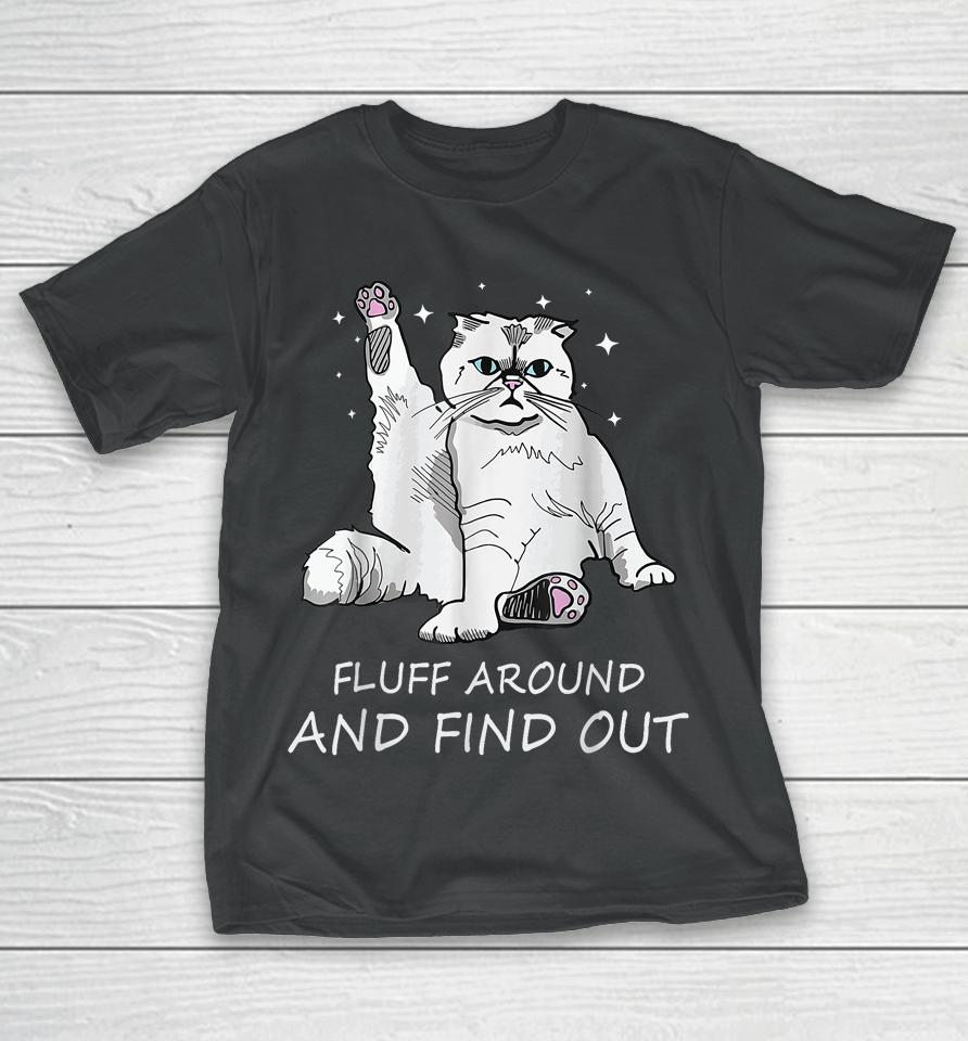 Cat Shirt Fluff Around And Find Out T-Shirt