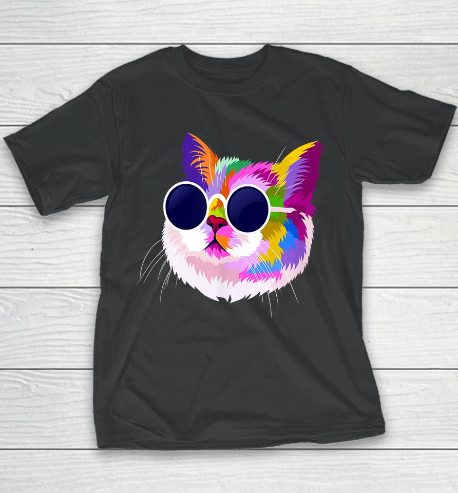 Cat Shirt Funny Cat Gift Women Tees Mens Girls Boys Youth T-Shirt