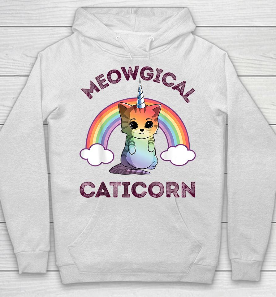 Cat Unicorn Meowgical Caticorn Hoodie