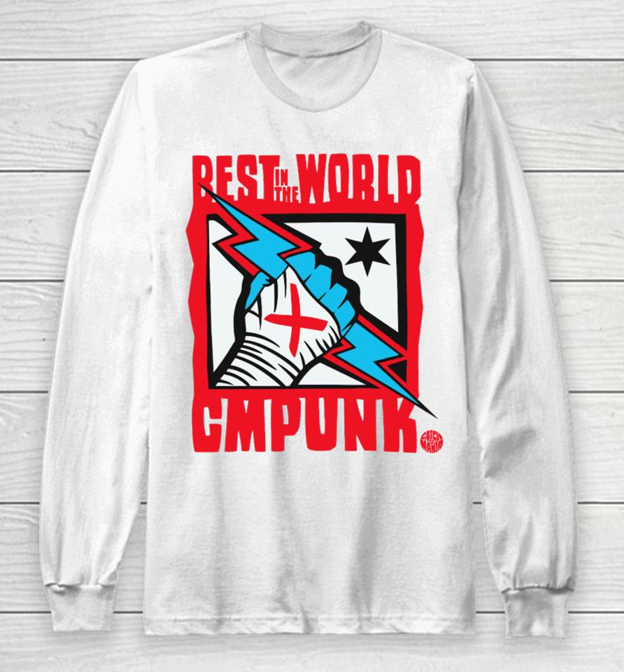 Catchomania Simonwelf Best In The World Cm Punk Catchomania Long Sleeve T-Shirt
