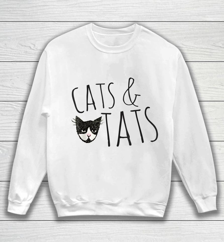 Cats And Tats Sweatshirt