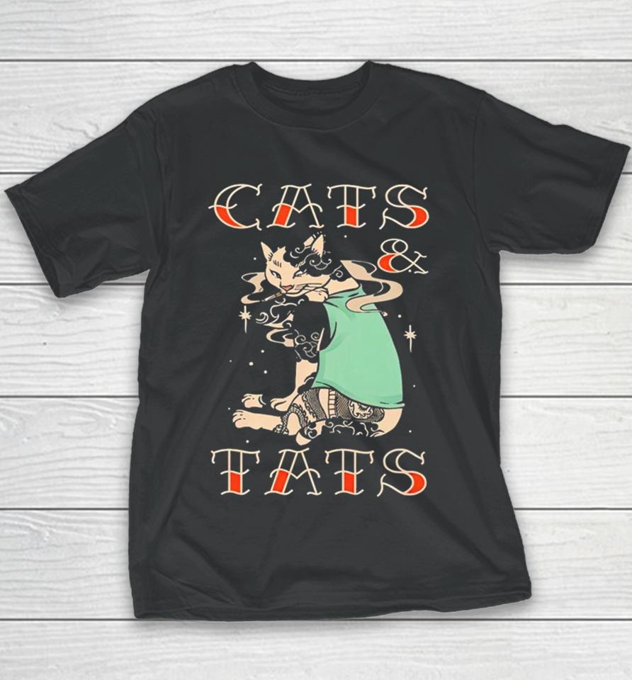 Cats And Tats Youth T-Shirt