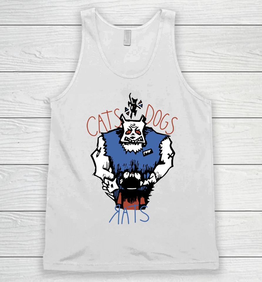 Cats Dogs And Rats Unisex Tank Top