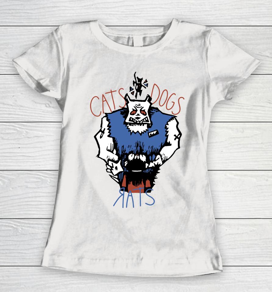 Cats Dogs And Rats Women T-Shirt