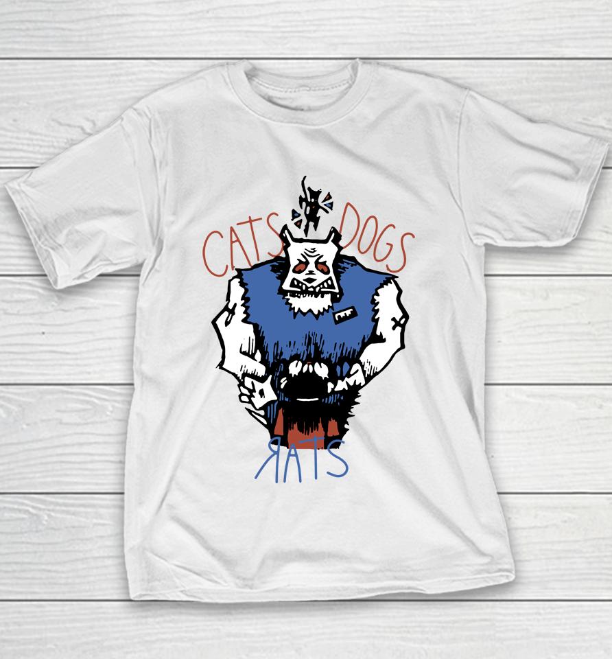 Cats Dogs And Rats Youth T-Shirt