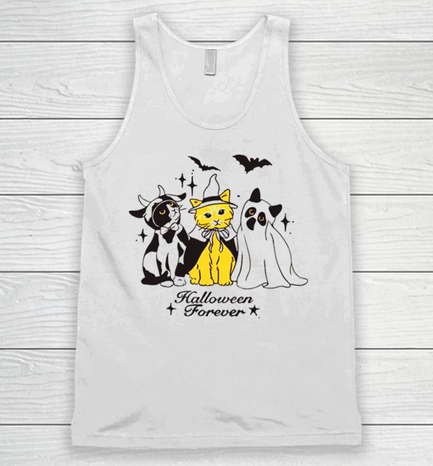 Cats Halloween Forever Unisex Tank Top