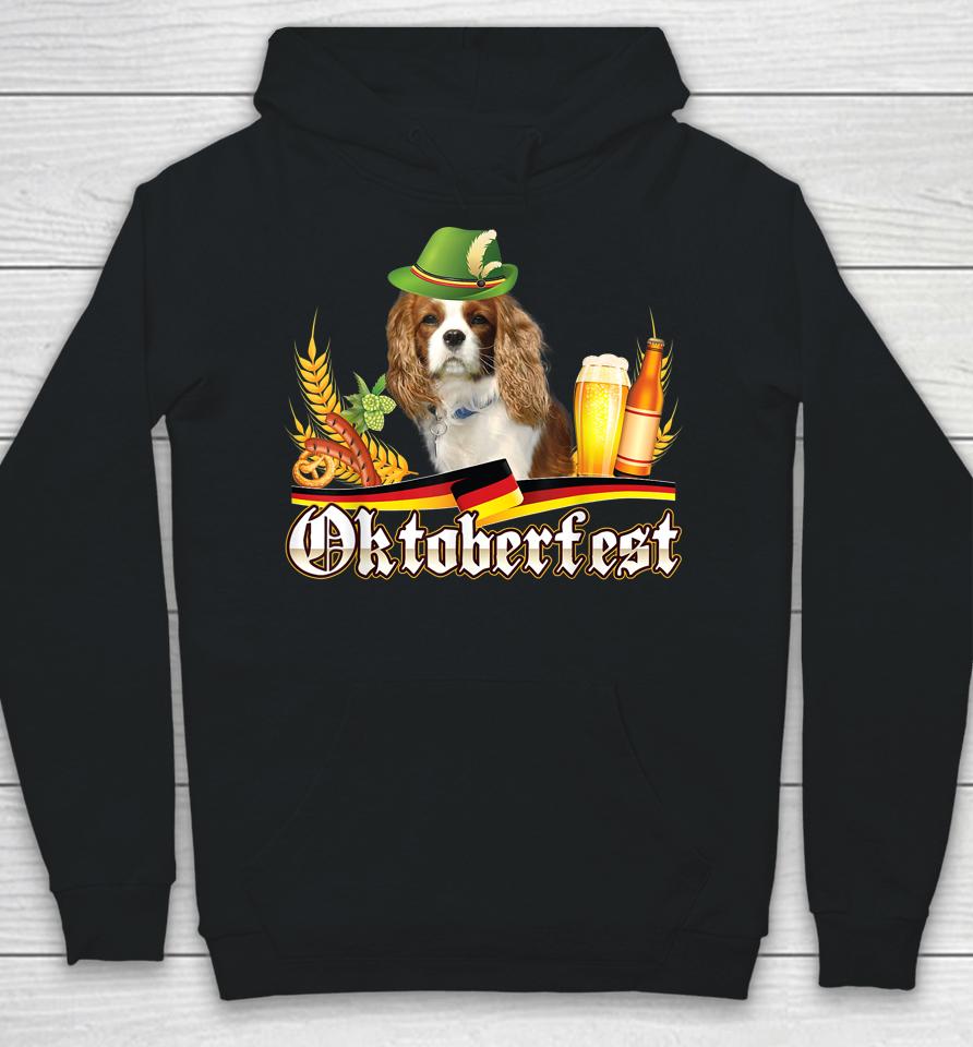 Cavalier King Charles Spaniel Dog Beer Oktoberfest Prost Hoodie