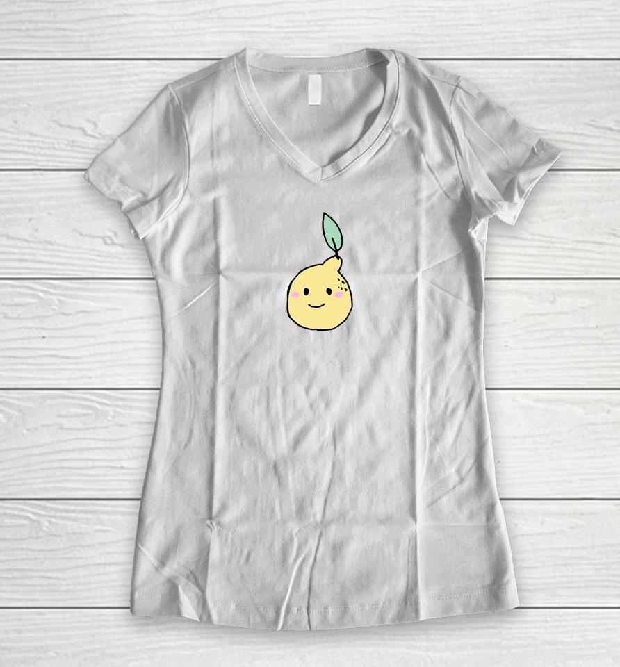 Cavetown Lemon Boy Women V-Neck T-Shirt
