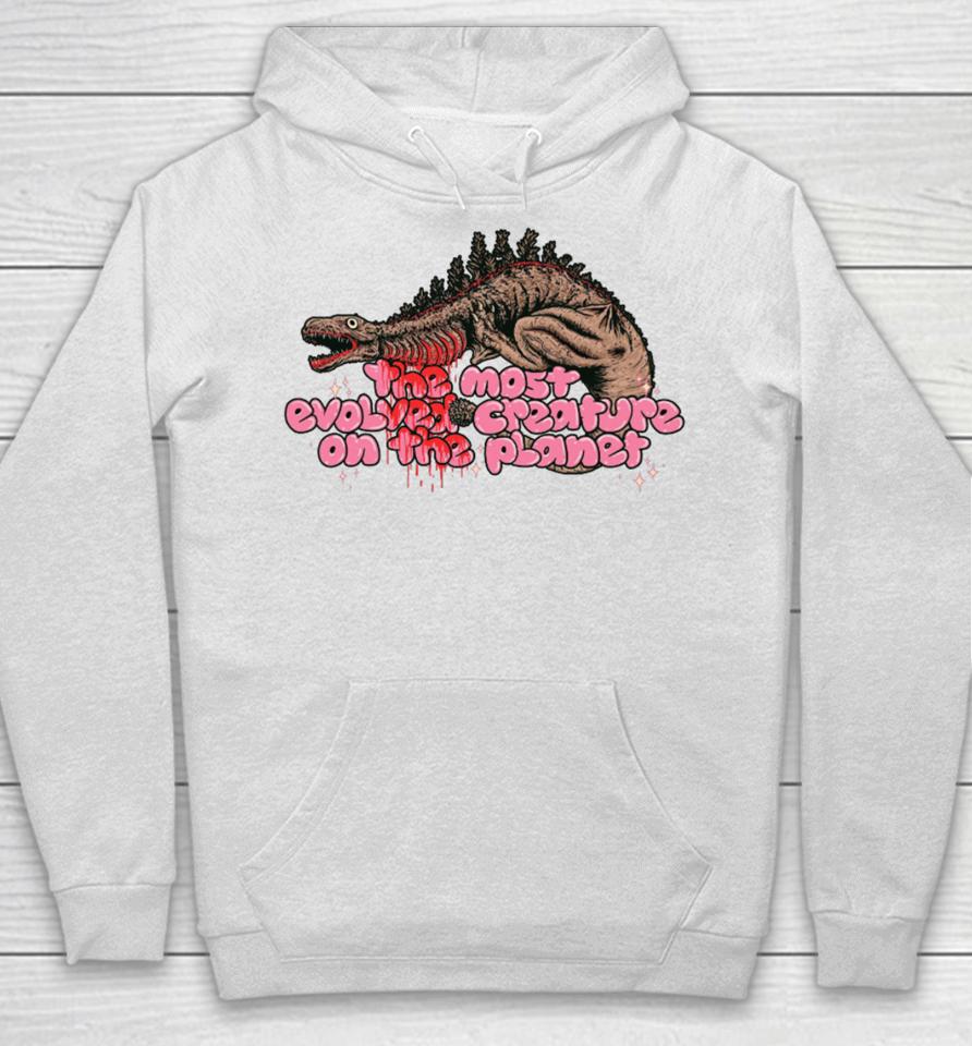 Cavitycolors Shin Godzilla The Most Evolved Creature On The Planet Hoodie