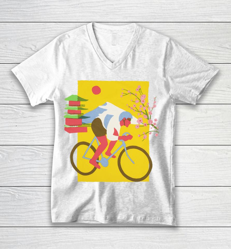 Cdawg Merch Cycling Unisex V-Neck T-Shirt