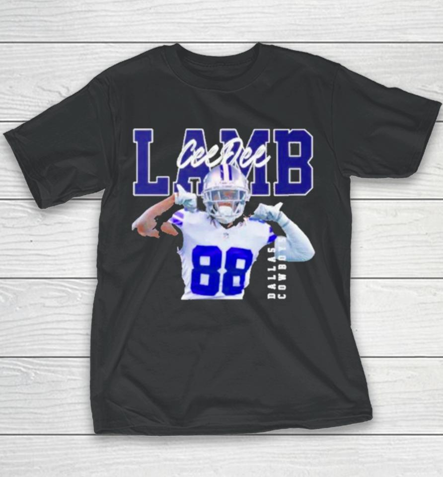 Ceedee Lamb Ceedee Lamb Dallas Cowboys Football Players Youth T-Shirt