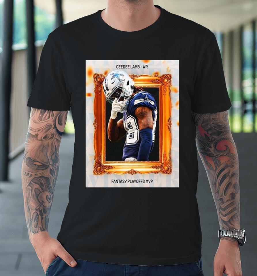 Ceedee Lamb Dallas Cowboys Nfl Fantasy Playoff Mvp 2024 Premium T-Shirt
